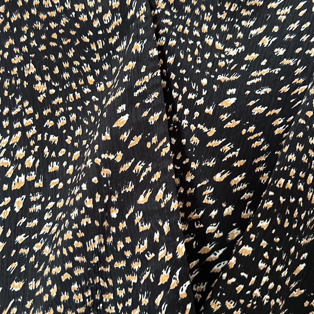 Astr The Label Leopard Print Bodysuit Size L - image 4